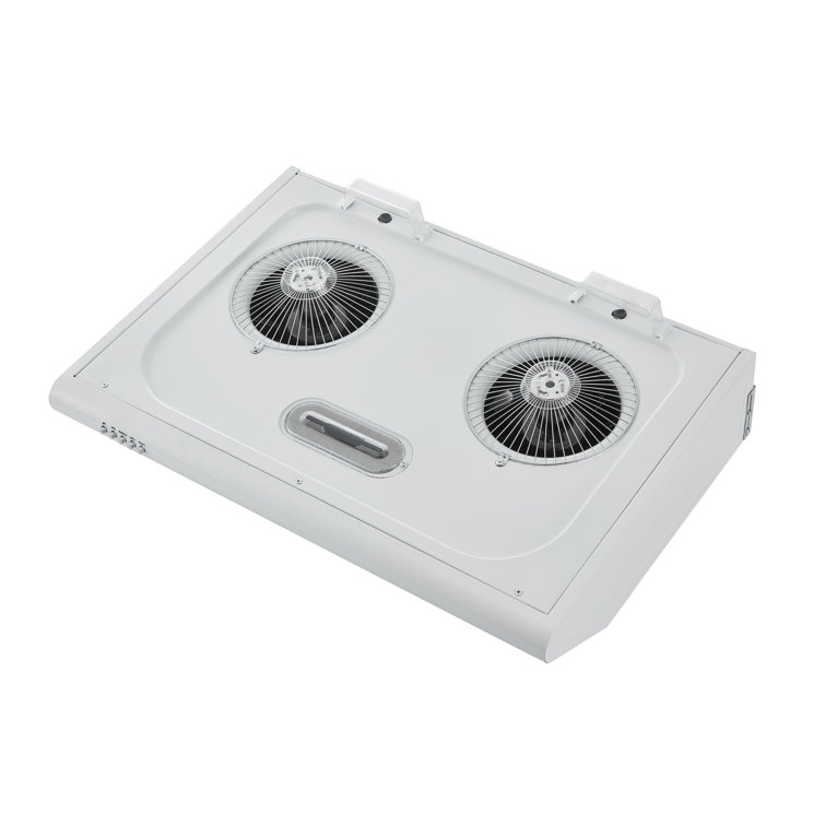 MaxAir 30" 700 CFM Ducted Under Range Hood in White & Reviews